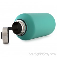 Simple Modern 40oz Summit Water Bottle + Extra Lid - Vacuum Sealed Wide Mouth 1.2 Liters Leak Proof 18/8 Stainless Steel Flask - Purple Hydro Travel Mug - Lilac 567923472